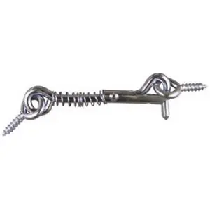 Stanley N170-746 2.5 in. Safety Gate Hook, Gate Latching, Zinc Finish, Wood