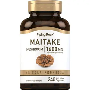 Piping Rock Maitake Mushroom Extract | 1600mg | 240 Capsules | Herbal Supplement | Non-GMO, Gluten Free