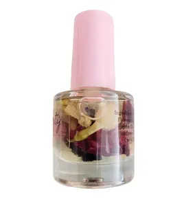 CUTICLE OIL FOR HEALTHY NAIL GROWTH INFUSED WITH ROSE PETALS/ JASMINE FLOWER /BUTTERFLY PEA FLOWER/ FREE GIFT INCLUDED