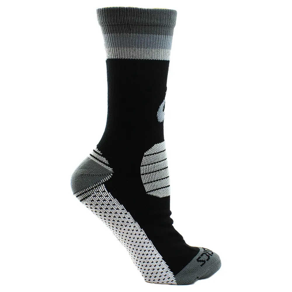ASICS Mens Kondo Ii Gradient Crew Socks Athletic Athletic - Black ASICS Mens Kondo Ii Gradient Crew Socks Athletic Athletic - Black