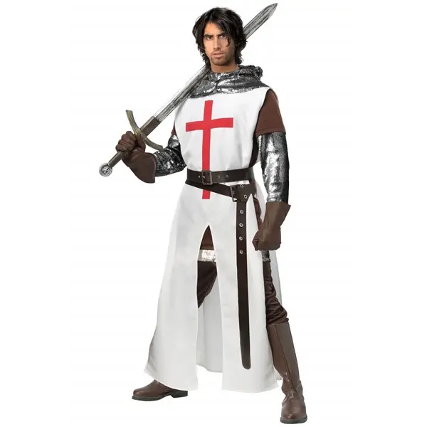 Plus Size Crusader Men's Costume
