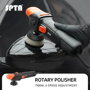 SPTA CP303 3Inch Car Rotary Polisher, Digital Long Throw Rotary Polisher, Polishing Machine for Premium Quality