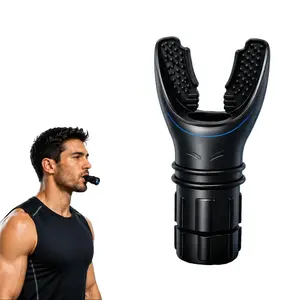 Breathing Trainer Lung Flexer Durable Fitness Exerciser Increases Lung Capacity Breath Adjustable Levels Respiratory Deep Breath