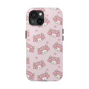 Cinnamoroll Pink Tough Phone Case for iPhone 16 15 14 13 12 11 Pro Plus Pro Max X XS XR