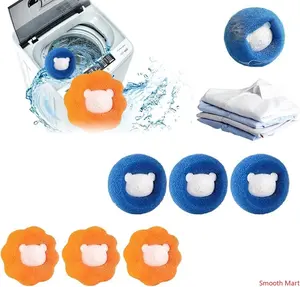 10/15 Pcs Box-Packed Pet Hair Remover for Laundry, Pet Hair Catcher, Washing Machine Hair Catcher, Dryer Balls for Clothing Dog Cat Pet Fur Remover Home Goods Household Items
