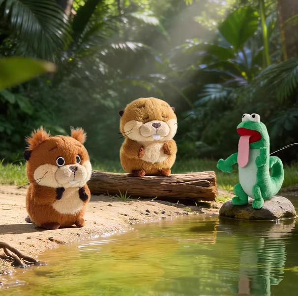 Disney·Pixar's The Beavers' Transformation Plan Series, New & Popular, Cute & Funny Doll, Adorable Official Plush, Perfect Gift
