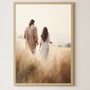 Jesus Resurrection Easter Poster, He Is Risen Easter Wall Decor, Christian Poster