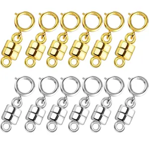 Magnetic Lobster Clasps, Magnetic Jewelry Clasps for Necklace Bracelet and Anklet, Lobster Style Magnetic Clasp for Jewelry Making Supplies