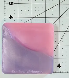 Silicone resin/uv resin block