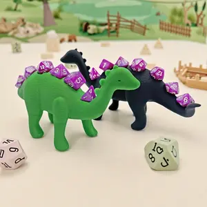 New Upgraded Dinosaur Dice Rack, Dinosaur Shape Dice Storage Accessory, Tabletop Game Accessories for 14+ Age Group, Ideal Gift
