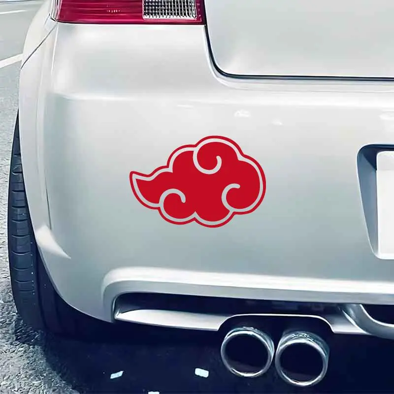 Akatsuki's Auspicious Clouds decal，for anime fans&lovers,creative&funny with high quality for car trucks motorcycles &laptops for your cars