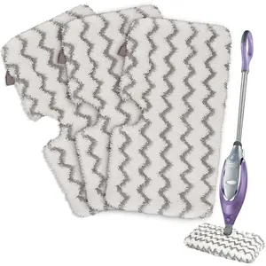 Mop Pads with Scrub Strips Microfiber Replacement Pad Refills Household Items