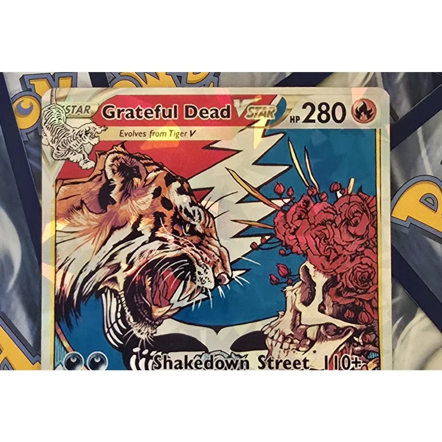 tiger pokemon card Tiger Lilly Cookie (BS3-013) (SR) [Age of Heroes and Kingdoms] main image 1