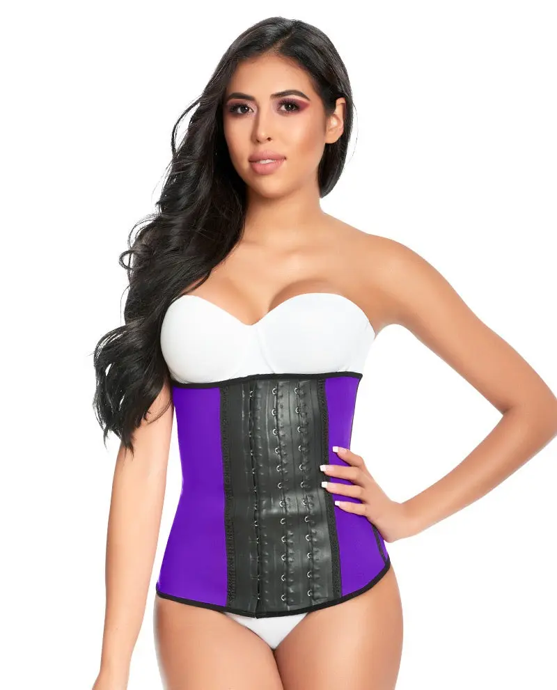 Ann Michell Sport Girdle Purple – Waist Trainer | Colombian Compression Shapewear