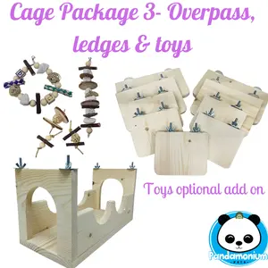 Cage Package 3-Overpass, Ledges and Toys