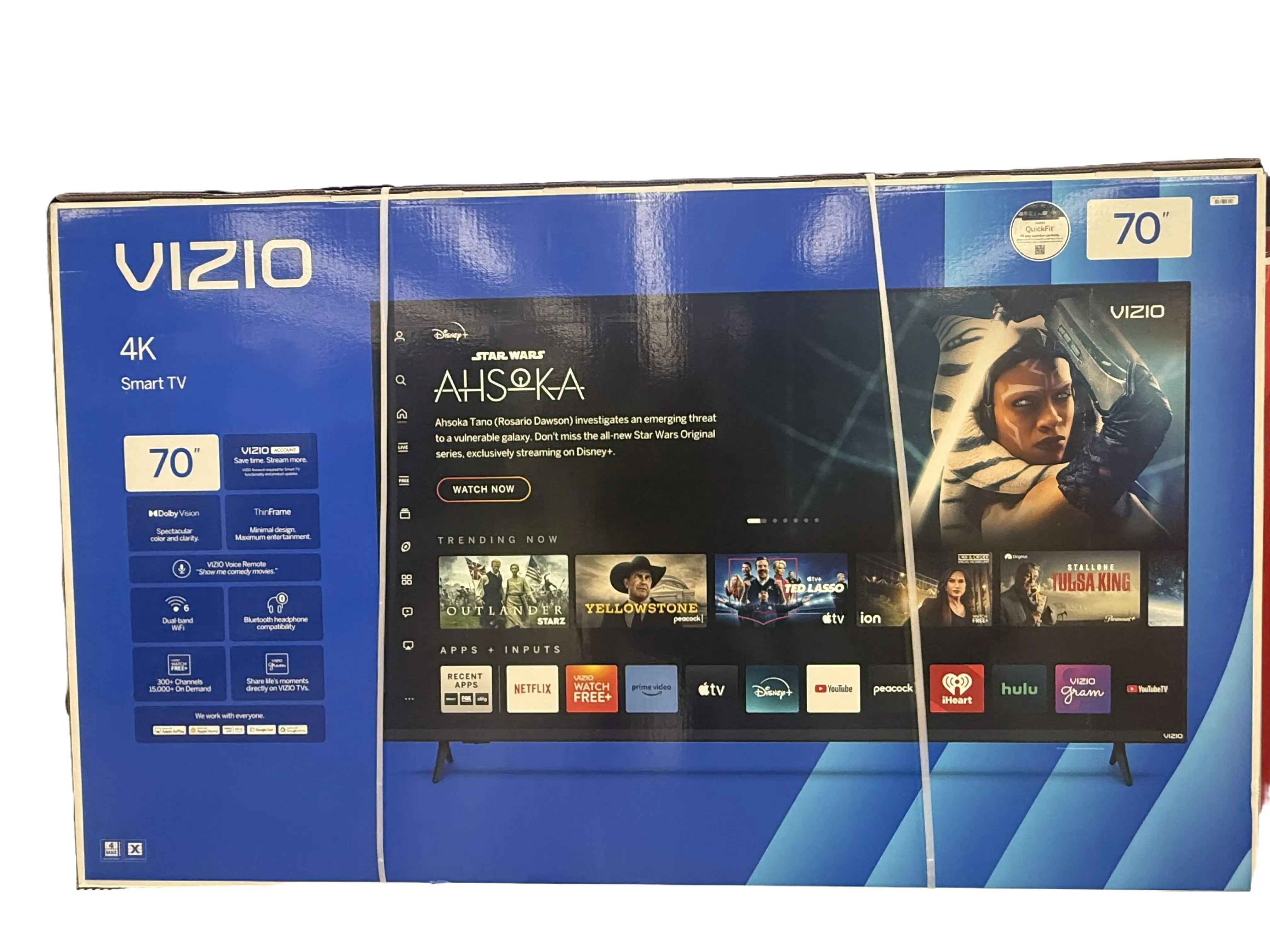 VIZIO 70” Class 4K UHD LED HDR Smart TV (V4K70M-08)
