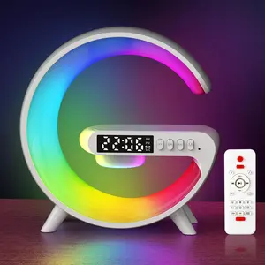 Wake Up Light  Clock for , LED Table Bedsides Lamp with Sunrise , Sleep Aid, Snooze,  Speaker, Night Light for Bedroom Decor, Birthday, Christmas