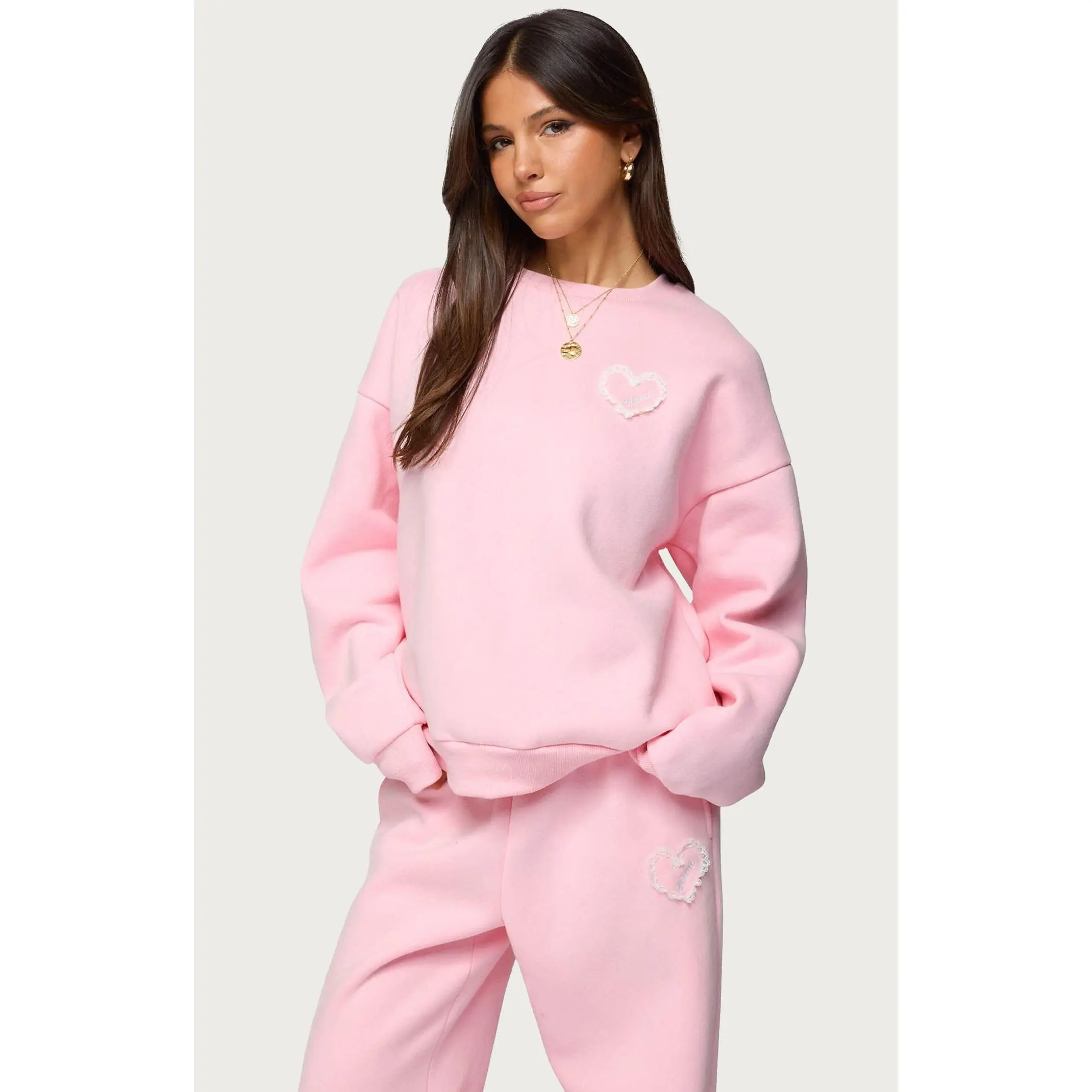Edikted Women's Love Edikted Oversized Sweater Edikted Women's Love Edikted Oversized Sweater