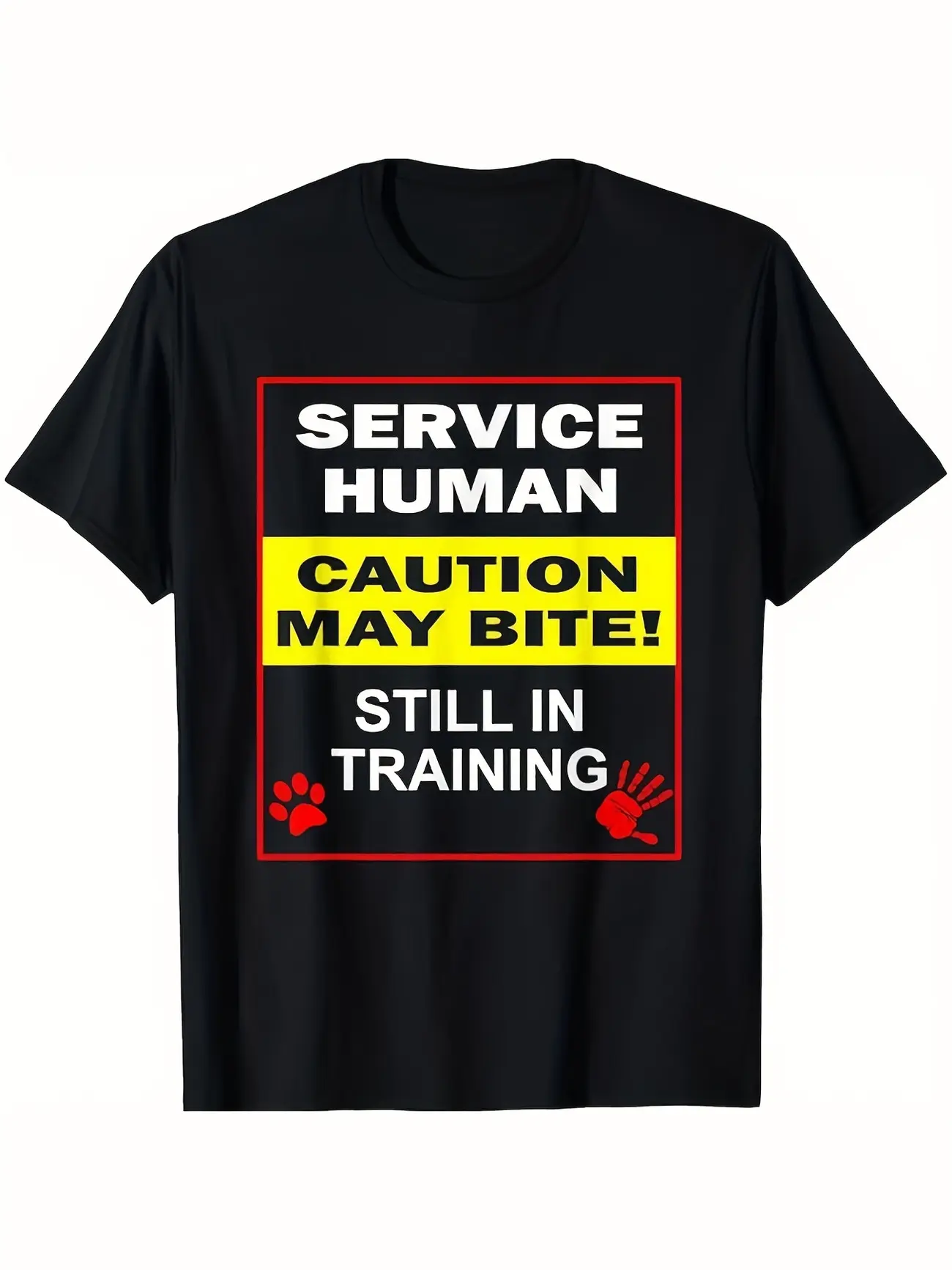 Summer t Shirts Emotional Support Human Do Not Pet - Service Dog Love Streetwear Casual Crewneck Tshirt