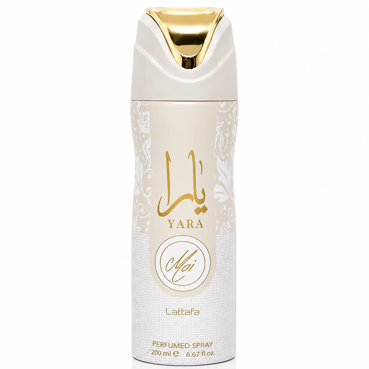 Lattafa Yara Moi Perfumed Deodorant Spray 200ml for Women | Long Lasting Floral Vanilla Body Spray | Luxury Arabian Deodorant