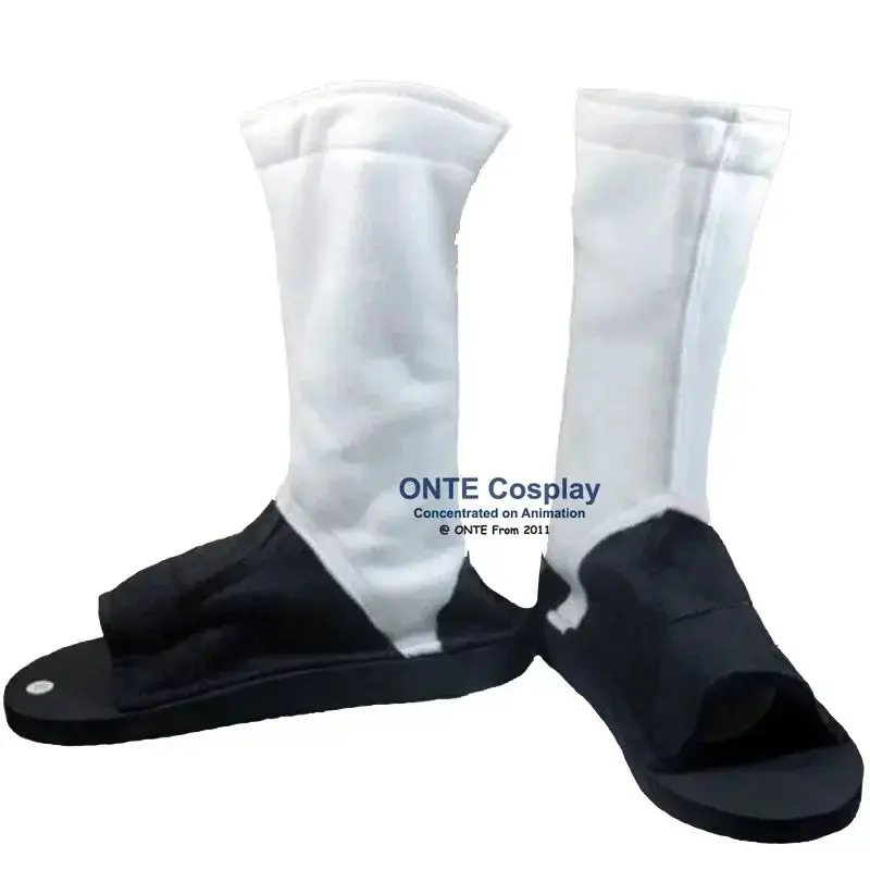 10 Sizes Anime Shoes White-Black Ninja Boots Cosplay Shoes Costumes Accessories Props For Halloween Party Carnival