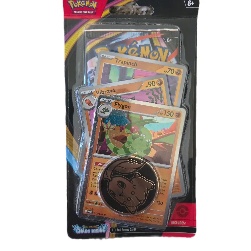 Pokemon Chaos Rising Premium Checklane Blister [Flygon Line]