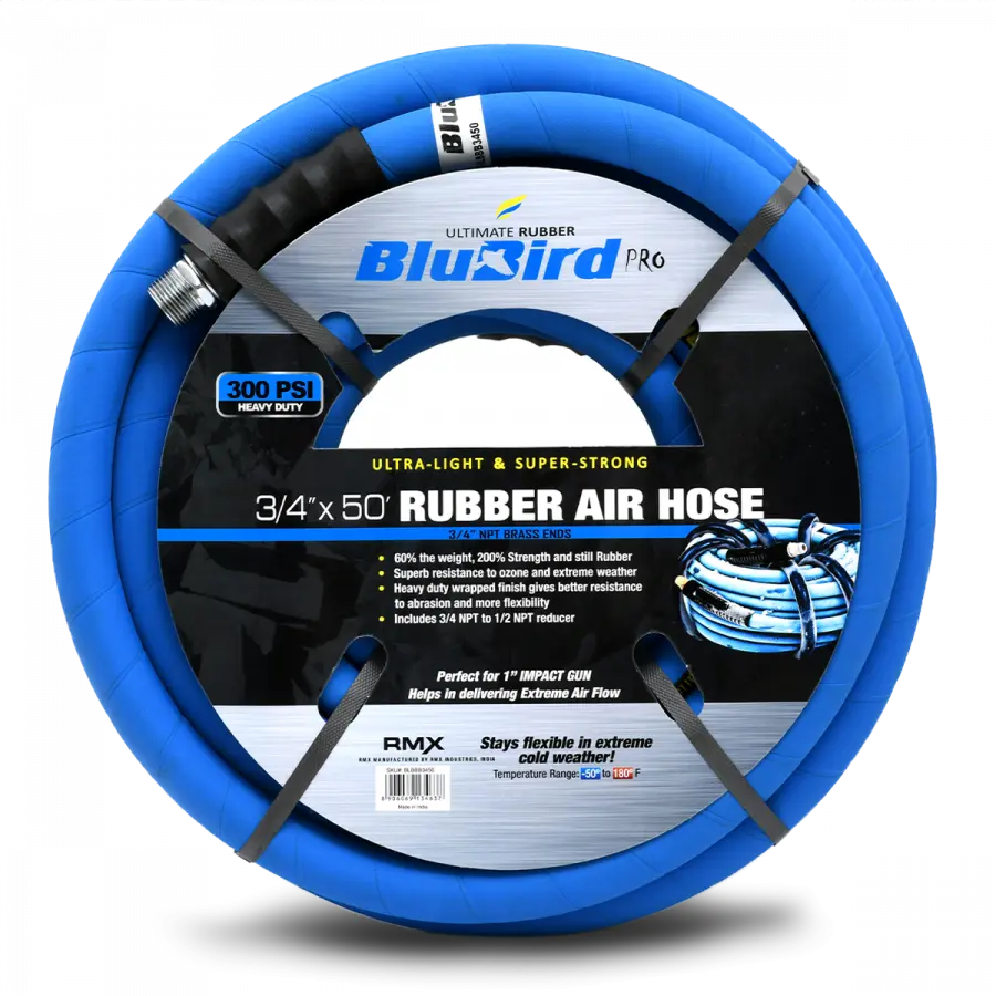 BluBird 3/4" Rubber Air Hose
