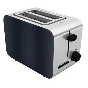 Stainless Steel Household Toaster Durable Automatic Breakfast Machine for Daily Toast Baking at Home