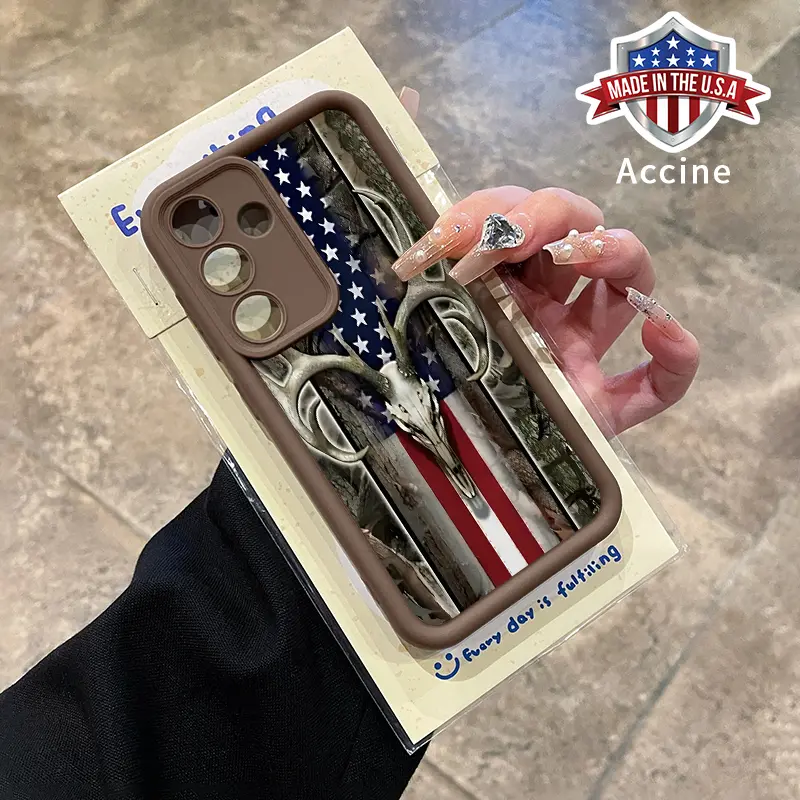 Case Compatible with Galaxy S24 Plus S25 S23 S22 Ultra S24+ American Wilderness Spirit Patterned Soft TPU Bumper Shockproof Rugged Cellphone Cover Gift for Boy