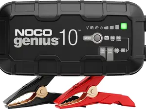NOCO GENIUS10 Smart Car Battery Charger 10A 6V/12V - Motorcycle, ATV, Lithium, Deep Cycle Batteries