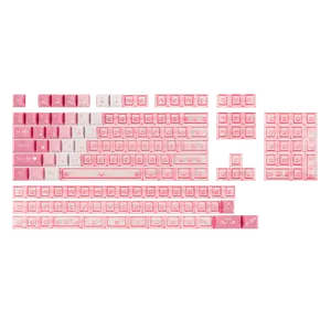 EPOMAKER DuoChrome Keycaps Set, 150 Keys, Cherry Profile, Shine Through, PBT+PC, Dye-sub, 65%/75%/TKL/96%/Full Size, Custom Keyboard Keycaps Set for Mechanical Gaming Keyboard