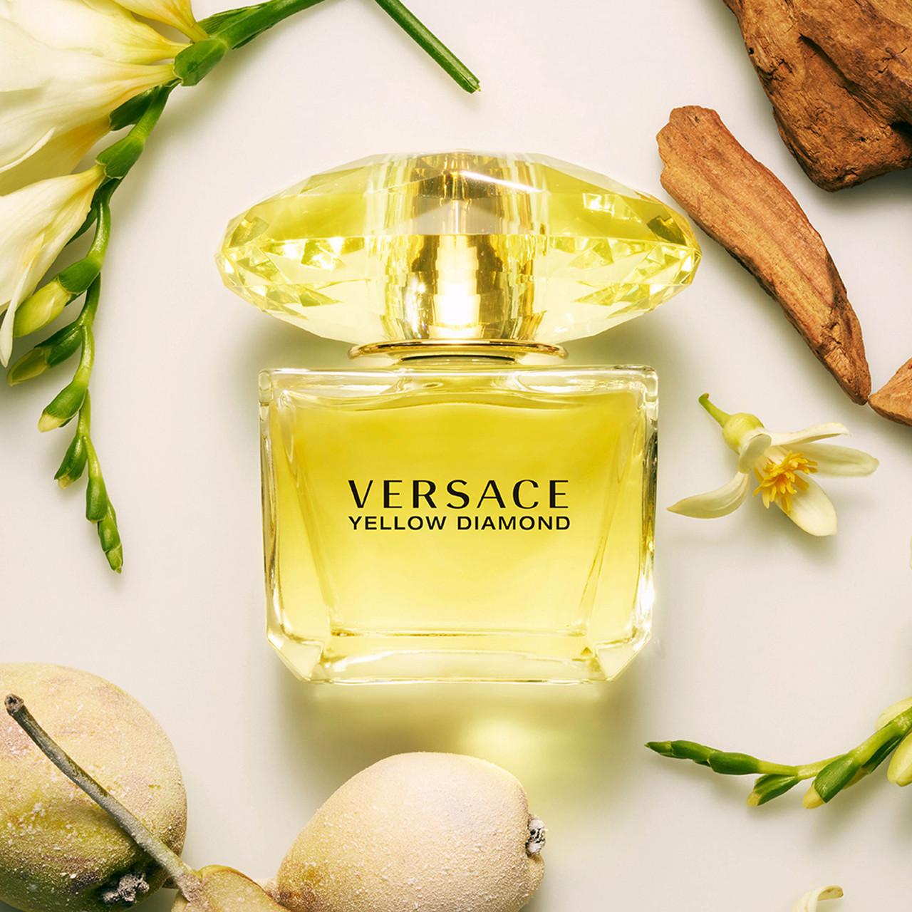 Versace Yellow Diamond Eau De Toilette Spray for Women 3 Oz / 6.7 Oz