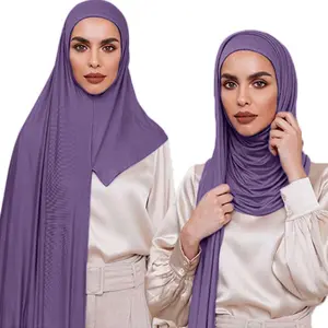 Zayna - Premium Jersey Hijab Pinless Hijab Soft.