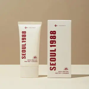 KSECRET SEOUL 1988 Sun : Pine Tree + Ceramide Sunscreen, 50ml / 1.69fl.oz Facial Skincare Cream 50+ Spf Uv