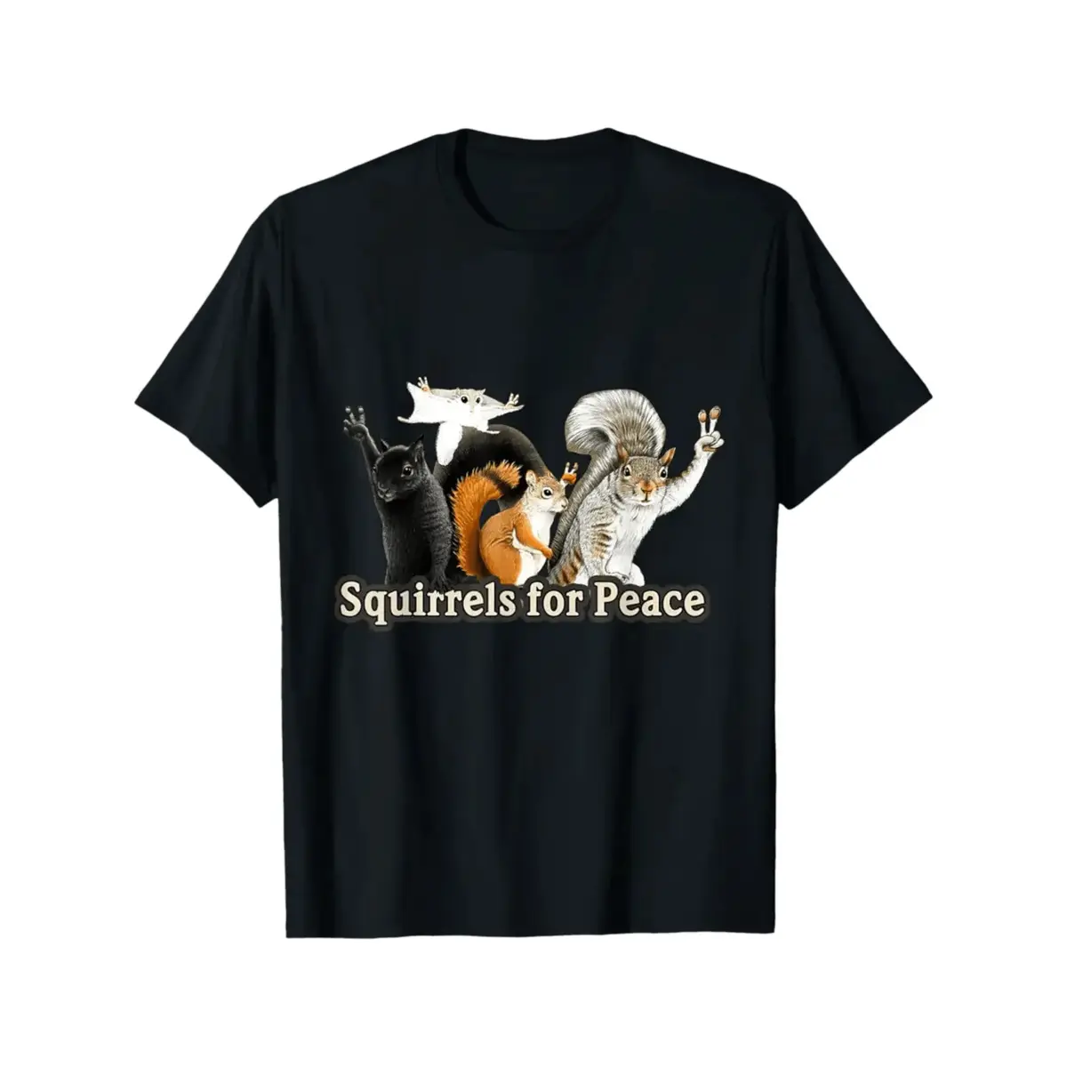 Squirrels For Pe Teessquirrels For Pe Tshirt Men's and women's T-shirts