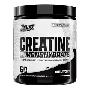 Nutrex Micronized Creatine Monohydrate Powder Unflavored, 300g, 60 Servings