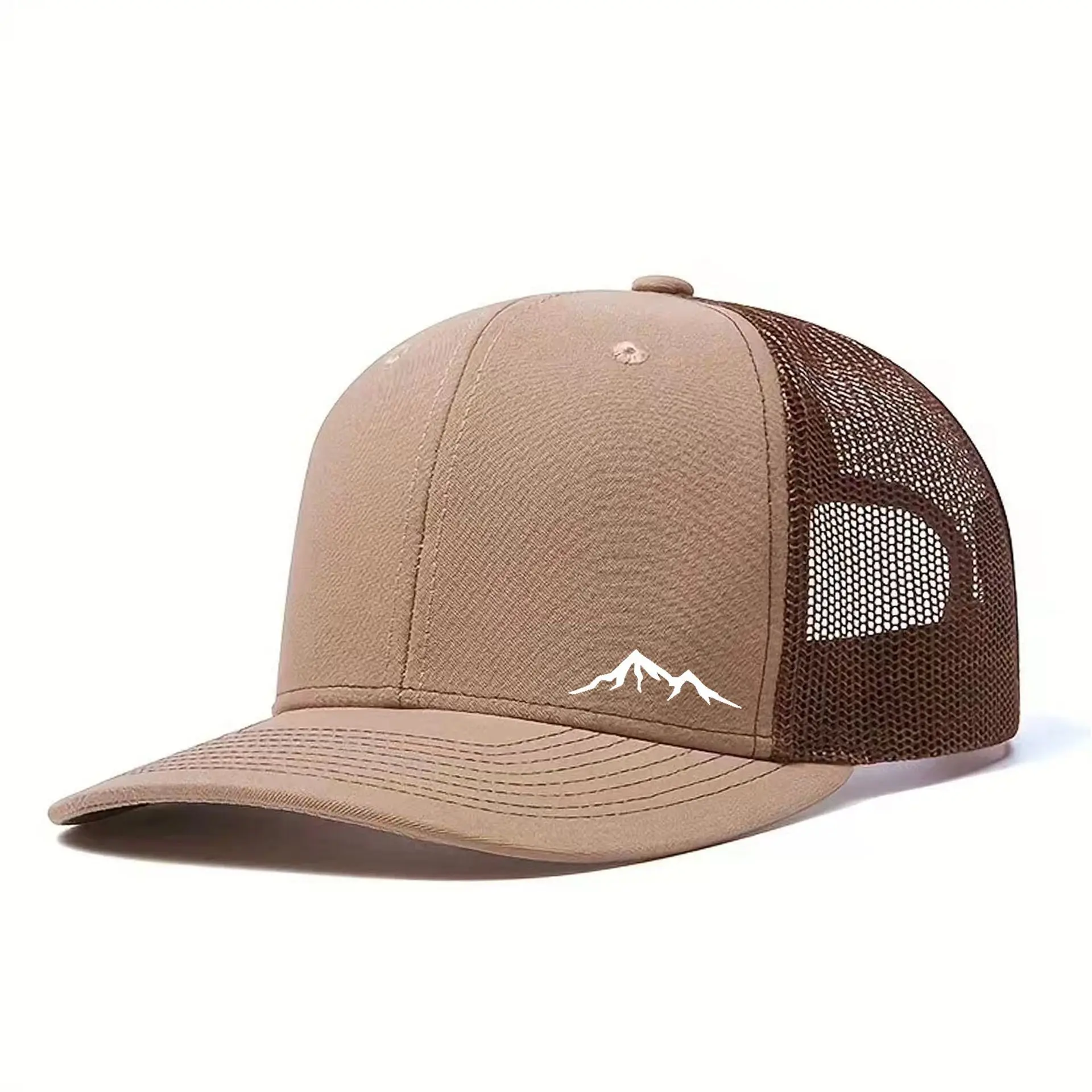 Fashionable and unique hill patterned baseball cap, adjustable sun hat, casual hat, suitable for outdoor sports, suitable for all seasons of travel, beach vacation and more
