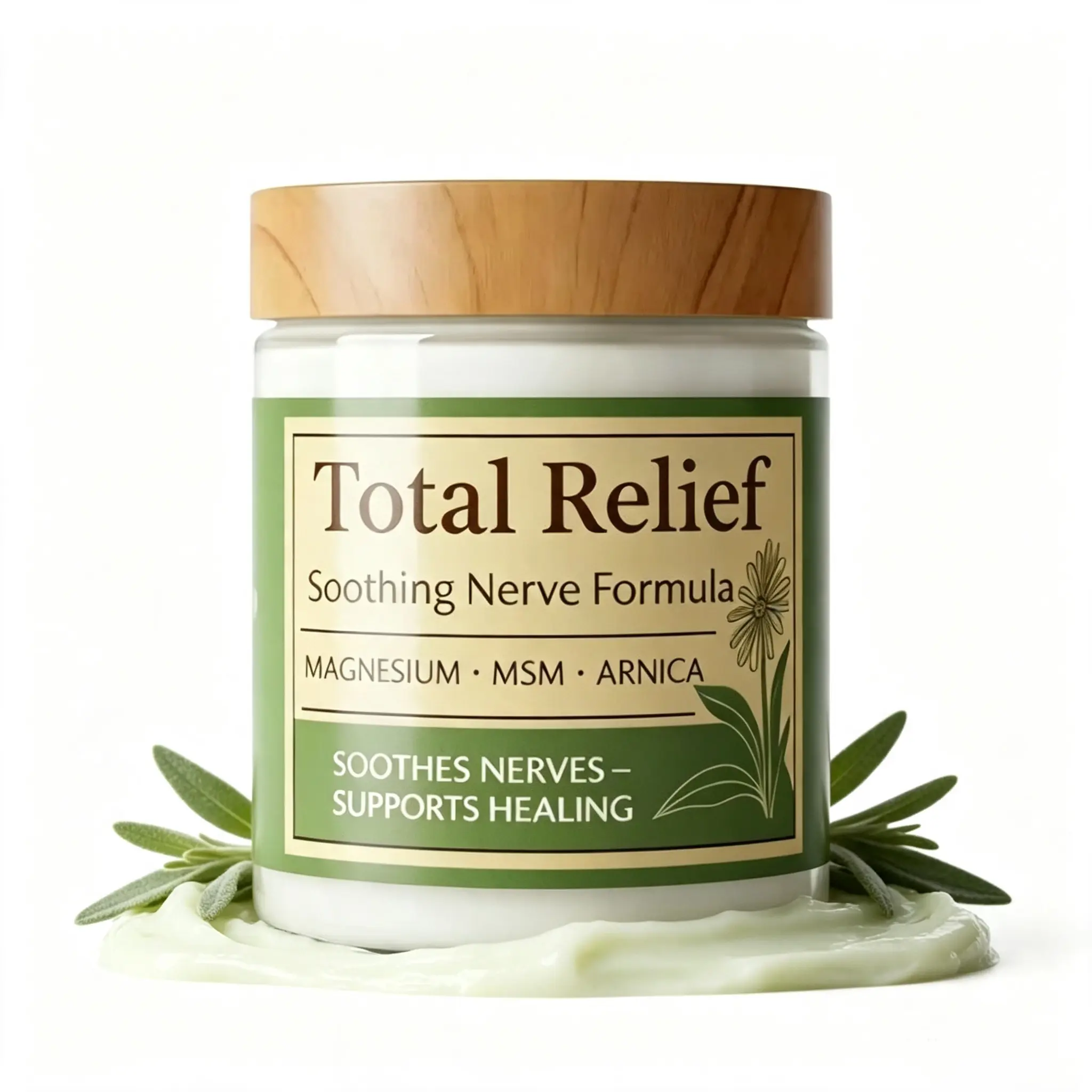 Magnesium Cream for Soothing Comfort – Total Comfort Body Lotion with Magnesium, Calming & Relaxing Skin Care, Non-Greasy Daily Moisturizer, TikTok Favorite Self-Care
