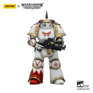 JOYTOY Warhammer The Horus Heresy 1/18 Anthropomorphic Hyper-Realistic Screen-Accurate Action Figure, White Scars MKIII Tactical Legionary JT03349, Anthropomorphic Action Figures, Hyper-Realistic Action Figures