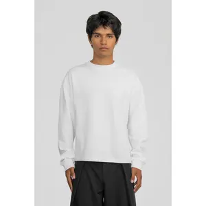 300 GSM 'White' Long Sleeve Tee