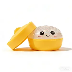 Giant Glitter Rainbow Dumpling Squishy Toy, Soft Mega Stretchy Squeeze Dough with Steamer Box, Cute Sensory Fidget Toy for Daily Relaxation, Perfect Gift for Adults