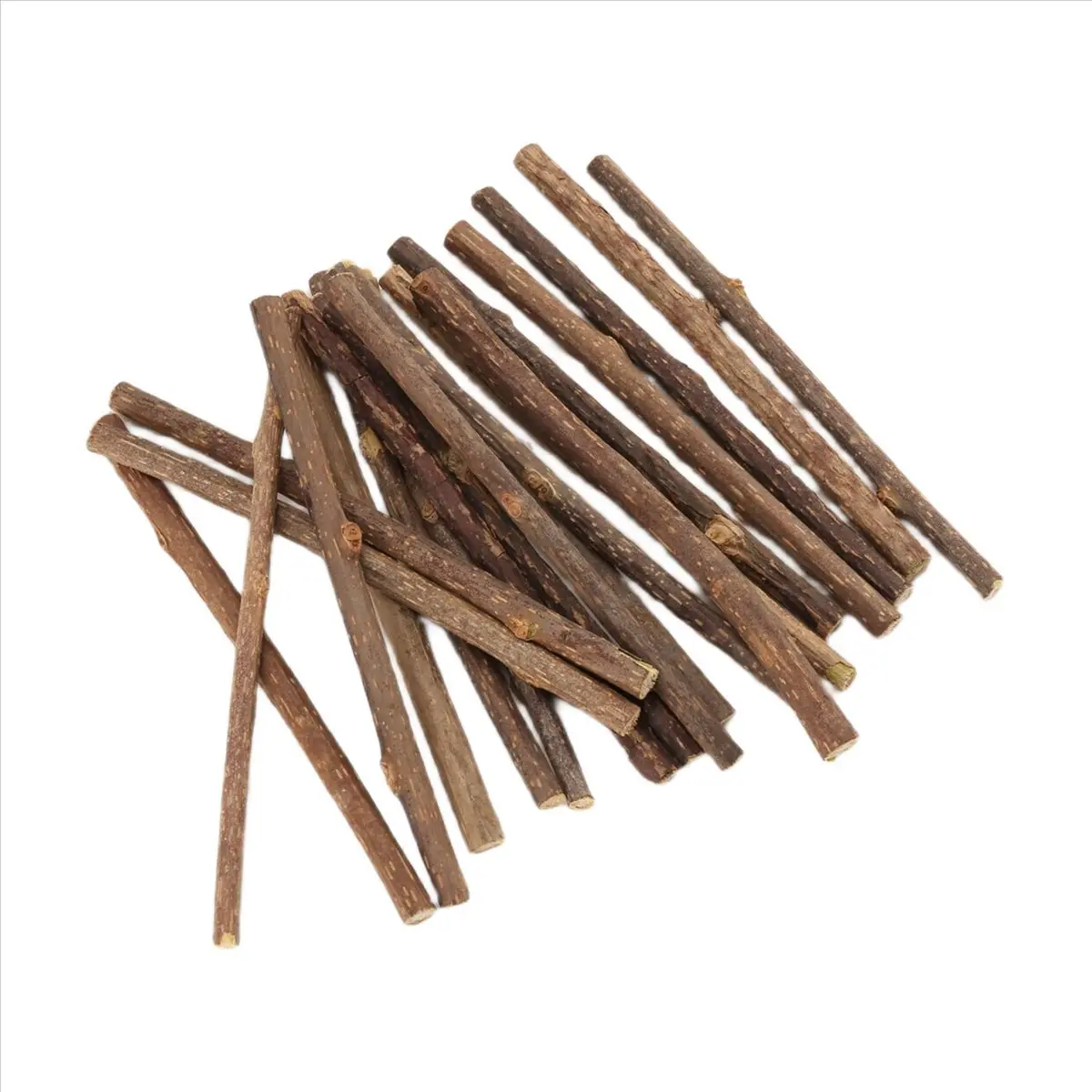 20Pcs Natural Silvervine Sticks for Catnip Sticks Matatabi Chew Sticks Teeth Molar Chew Toys for Cat Teeth Cleaning