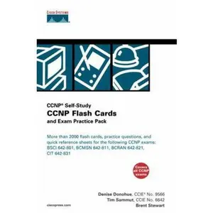 USED-CCNP Flash Cards and Exam Practice Pack (CCNP Self-Study, 642-801, 642-811, 642-821, 642-831) by Stewart, Brent (Spiral-bound)