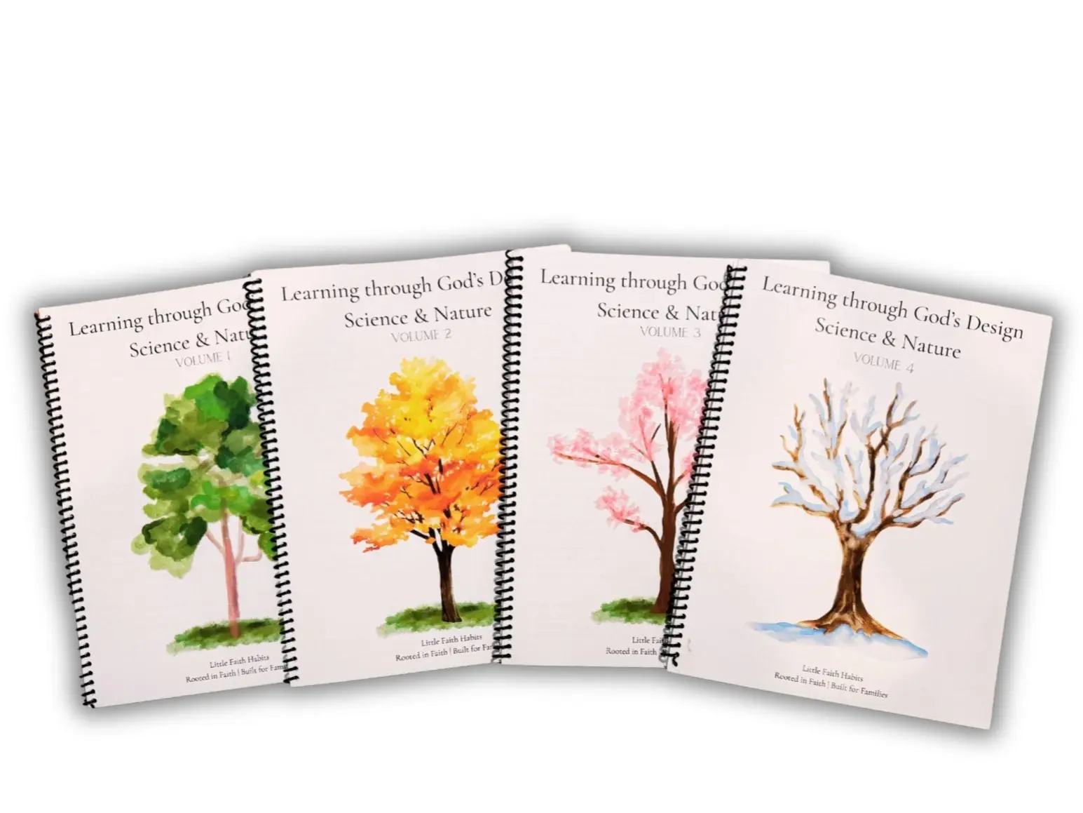 Christian Science & Nature Homeschool Curriculum | Faith-Based Unit Study Workbook for Kids | Choose Volume 1, 2, 3 or 4