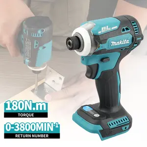 Makita DTD171 18V Brushless Impact Driver Rechargeable Screwdriver Drills Cordless Power Tools and new Oxford toolkit