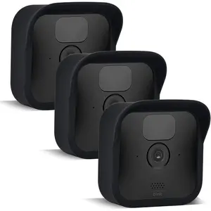 Case for All- Blink (3rd Gen), 3 Pack Weather Resistant Protective Cover for Blink Indoor/Outdoor   Camera (Black)