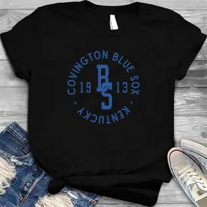 Covington Blue Sox - Federal League Baseball -  T-Shirt