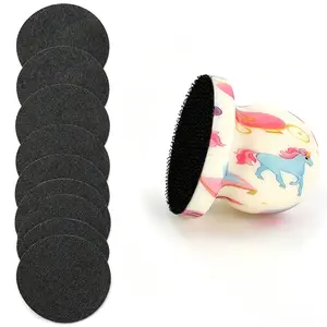 Dog and Cat Nail File - Stress-Free Grooming, Includes 10 Replaceable Sandpaper Sheets, Comfortable Wooden Handle, Suitable for Dogs and Cats, Easy Nail Trimming