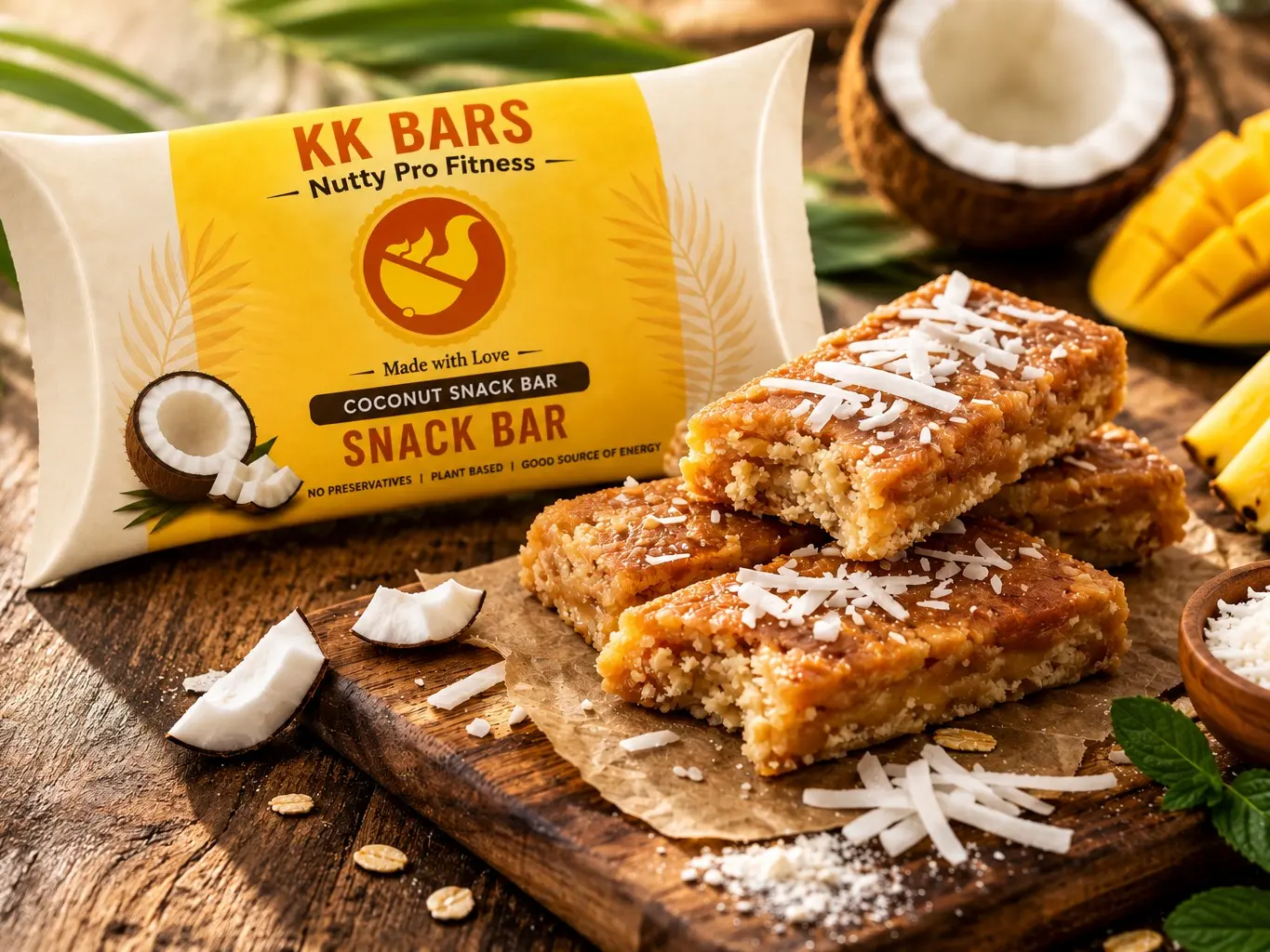 Nutty Pro Fitness - Coconut KKSnack Bar