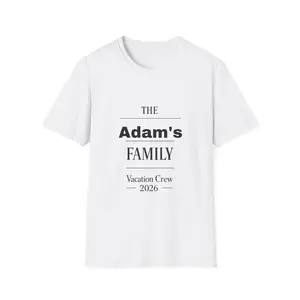 Personalized Family Name Vacation Tee | Custom Family Reunion Shirt 2026